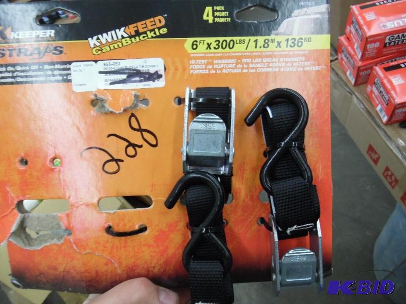 Cam buckle straps