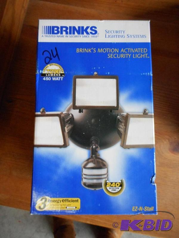 Brinks Security Light