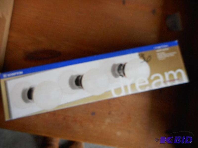 Wall Mount 3- Light Fixture
