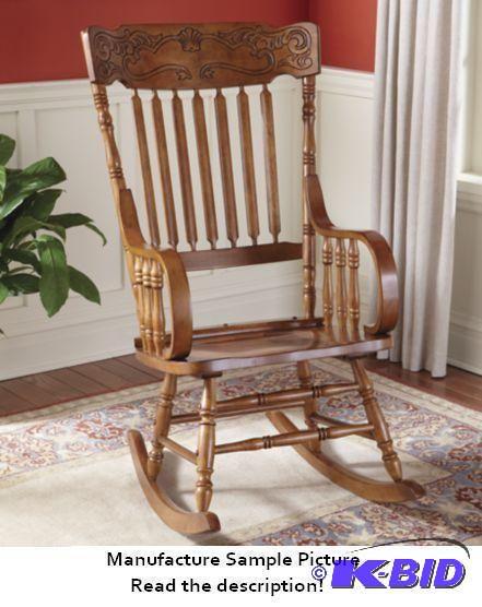 Carved Classic Rocking Chair