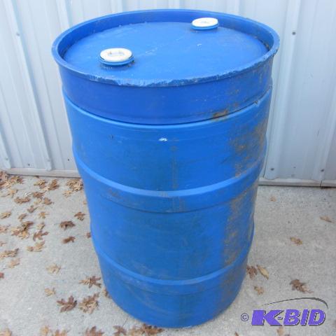 Plastic 50 Gallon Barrel