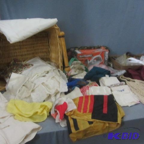 Iron, Ribbons, Fancy Linens