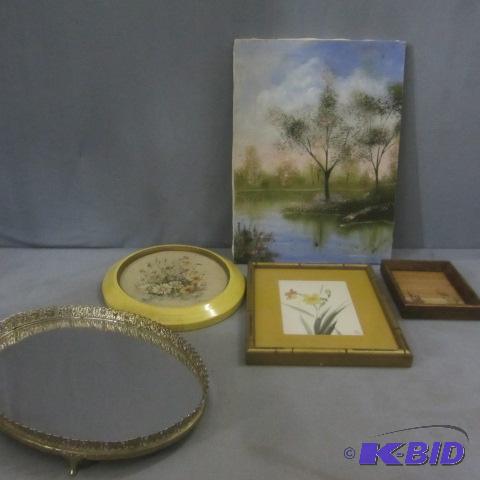 Oil Pastel Spring & Dresser Tray