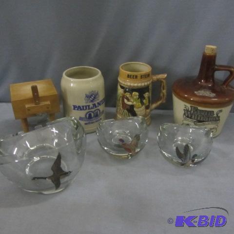 Whiskey Jug, Beer Steins