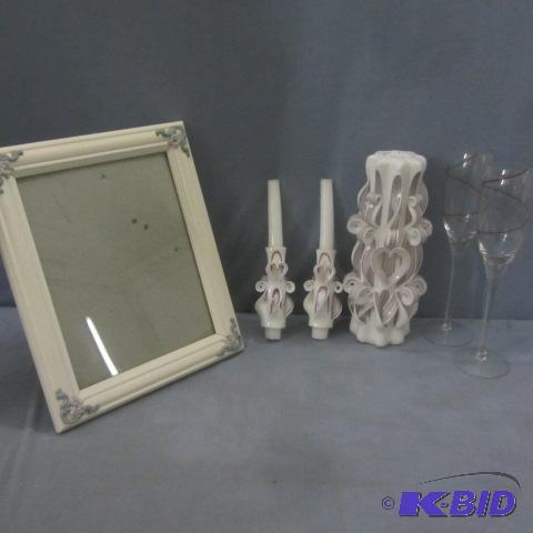 Candles, Champagne, Frame