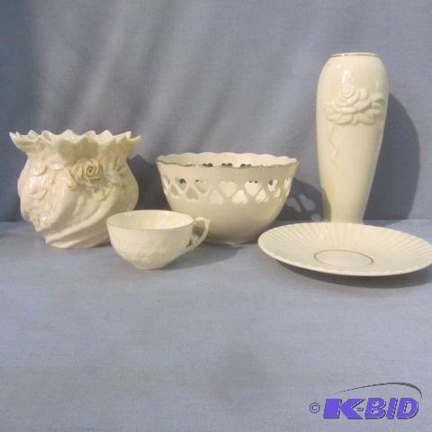 Lenox Vase, Beleek Porcelain