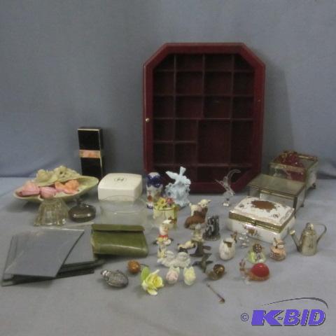 Dresser Dishes, Shadow Box