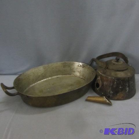 Copper Roaster, Tea Kettle