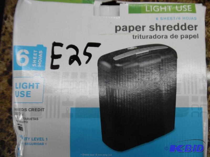 PAPER SHREDDER
