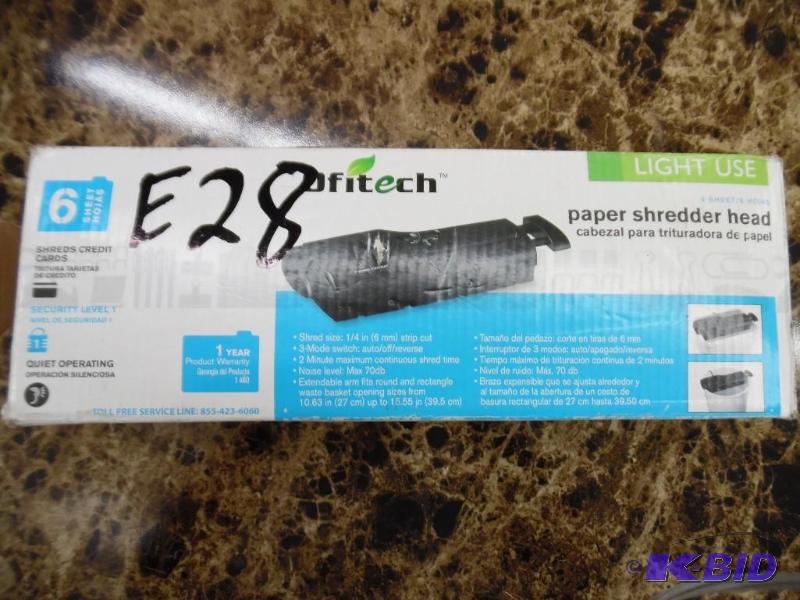 PAPER SHREDDER