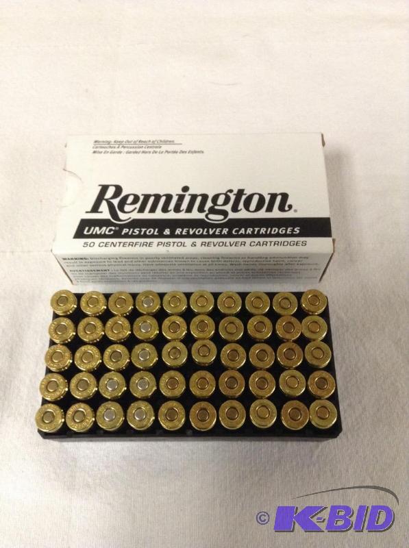 lot 26 image: Box 9MM Luger Ammo