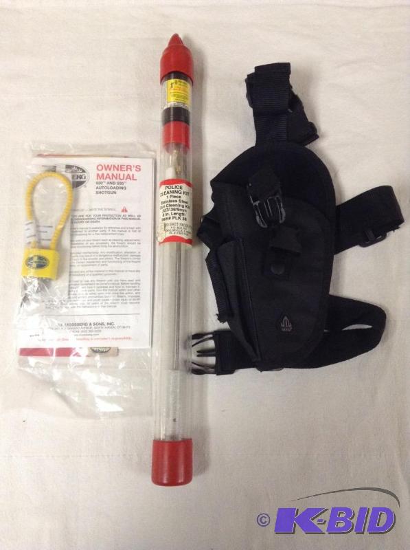 lot 29 image: Gun Holster, Cleaning Kit & Trigger Lock