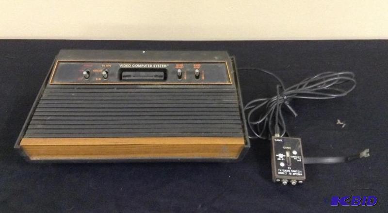 lot 60 image: Vintage Atari Game Console