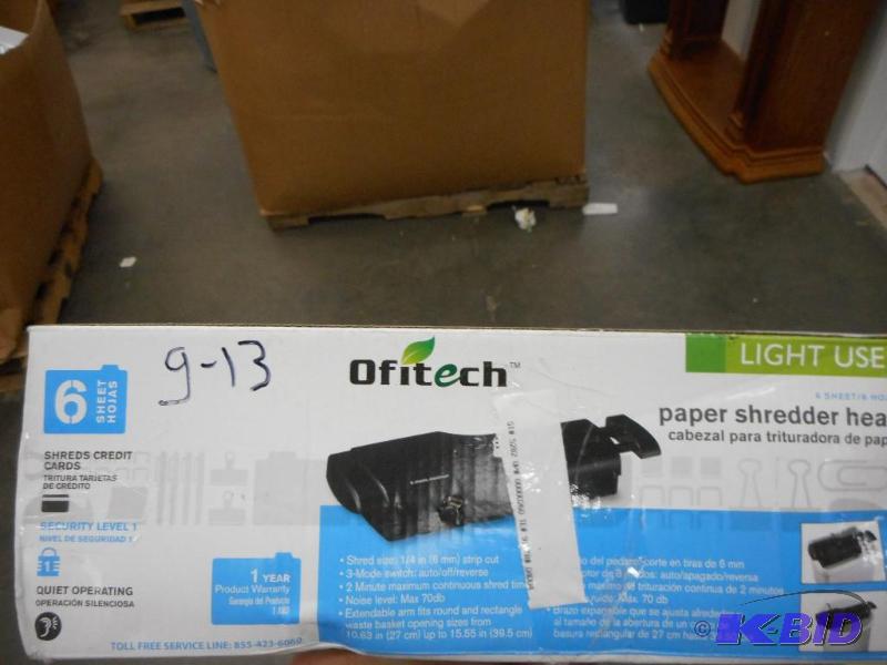PAPER SHREDDER HEAD