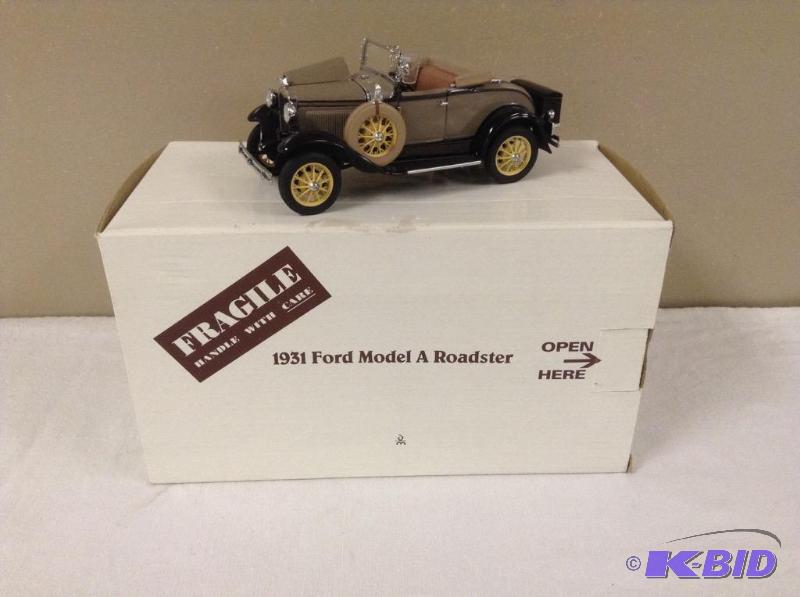 Danbury Mint Die Cast 1 24 1931 Ford Model A Deluxe Roadster Year End Blow Out 2 K BID