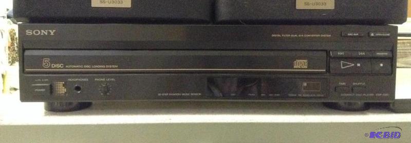 lot 5 image: Sony CDP-C30 Compact 5 Disc Player