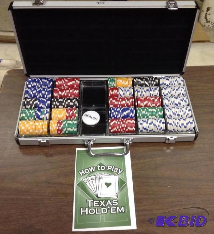 lot 70 image: Texas Holdem Chip Carrier and How to Play