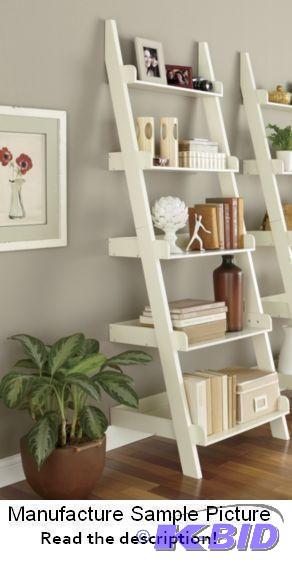 Off White 5 Tier Ladder Shelf - Ladder shelf ...