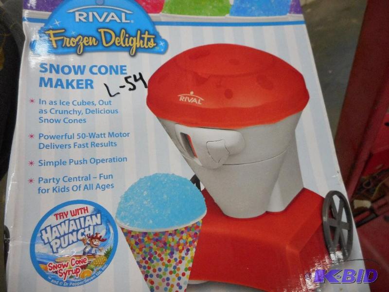 SNOW CONE MAKER