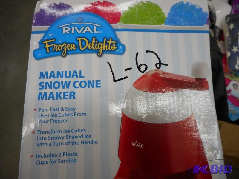 SNOW CONE MAKER