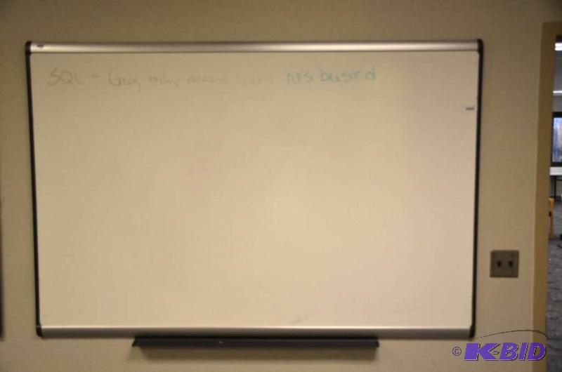 lot 153 image: White board dry erase 48x72" Bring tools...
