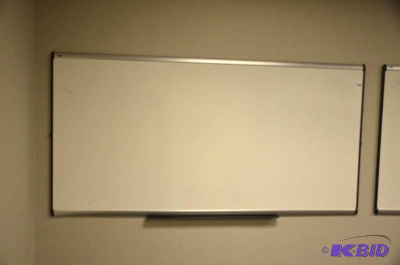 lot 155 image: White dry erase board dry erase 48x95", ...