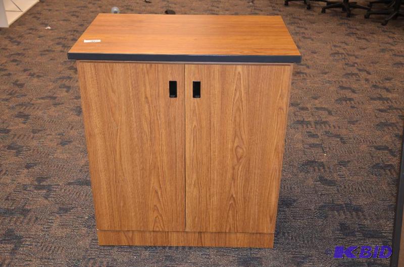 lot 207 image: Storage cabinet on wheels 36x24x40"...
