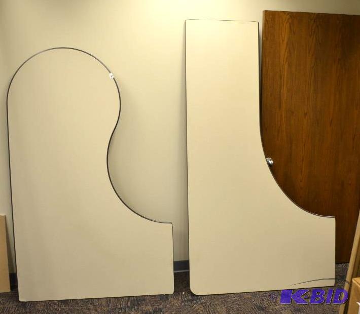 lot 210 image: 2 desk tops 46x72" 46x82"...