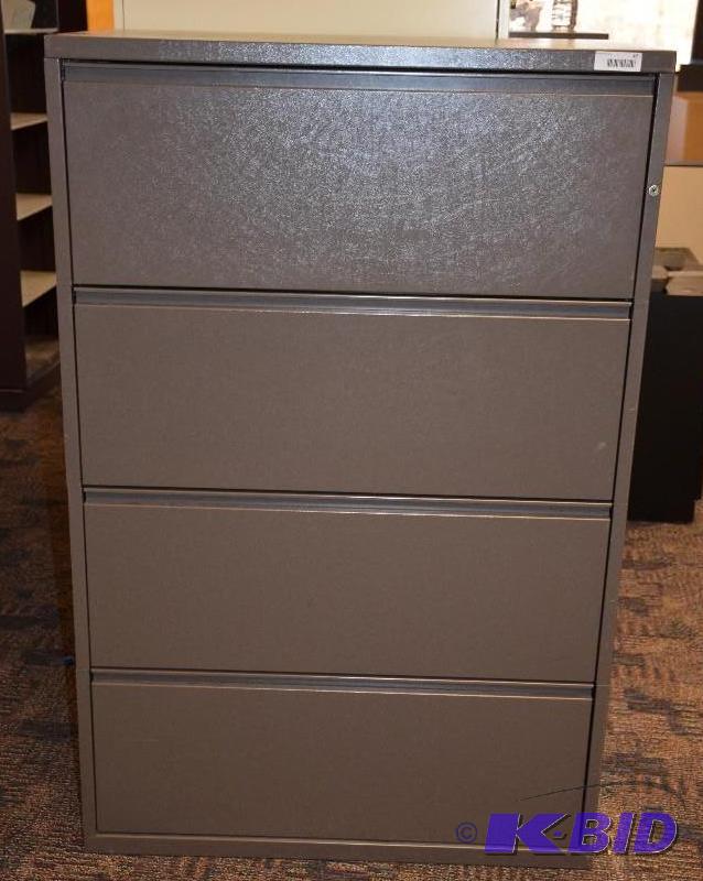 lot 47 image: Metal file cabinet 36x56x20" Lots 47 &am...