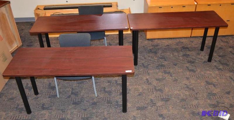 lot 52 image: Three matching Conference tables 24x60x30&quo...
