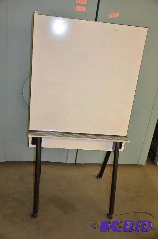 lot 76 image: White board 36x66"...