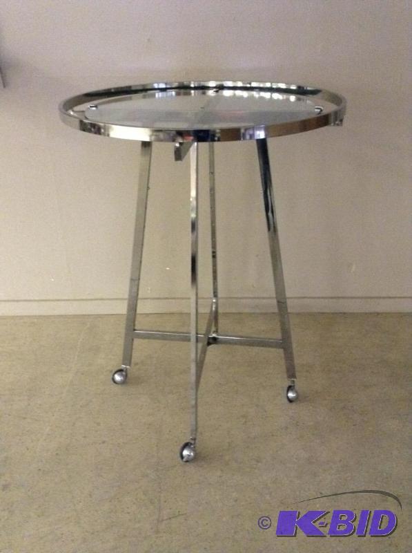 Round Rolling Display Rack