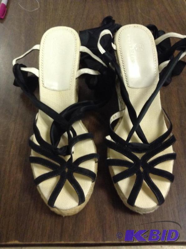 Cole Haan Size 9.5 Wedge with Wrap Up Ribbon