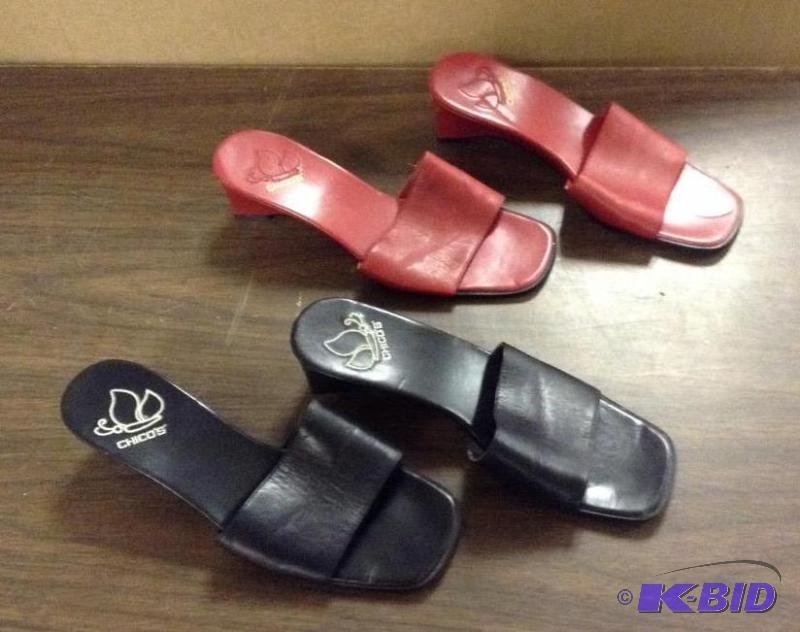 Two Pairs of Chicos Size 7M Shoes