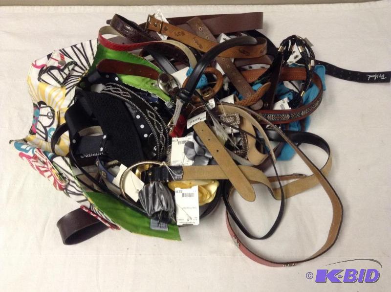 Assortment Womens Belts
