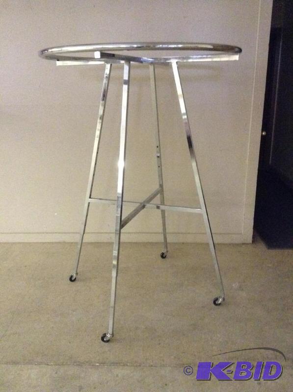 Adjustable Round Rolling Rack