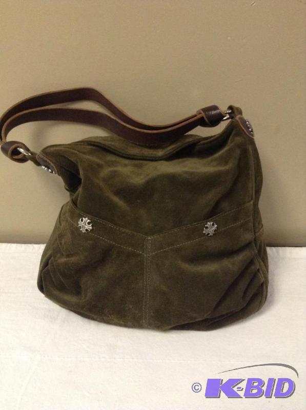 Tylie Malibu Large Suede Handbag