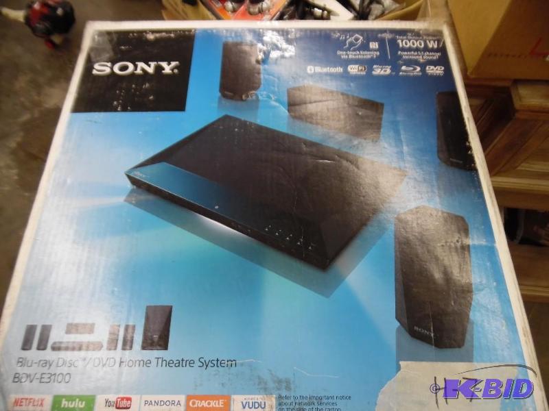 Sony Blu-Ray DiscDVD home theatre system