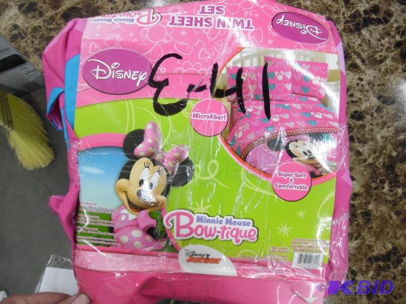 MINNIE MOUSE TWIN SHEET SET