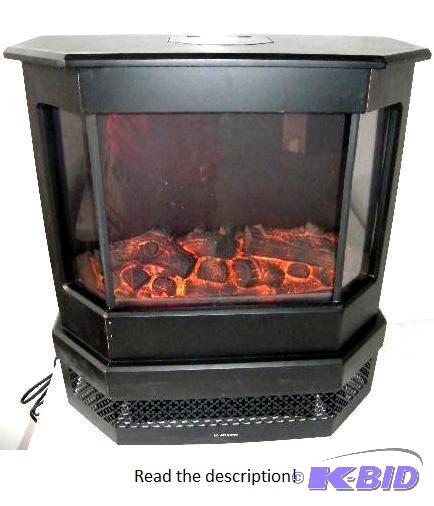 Five Sided Freestanding Fireplace - 44.5 x 11...