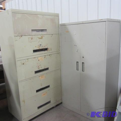 Lateral File & Metal Cabinet