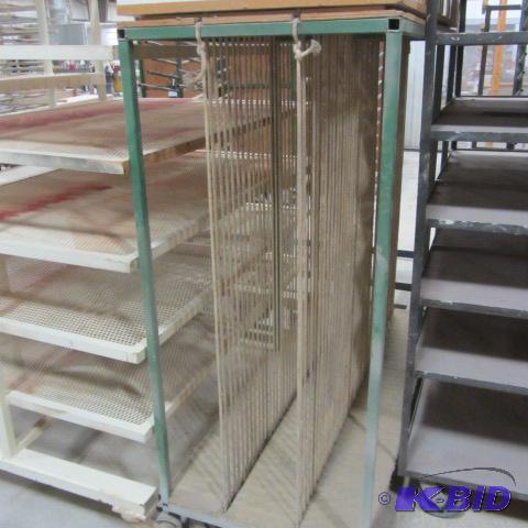 Panel & Mesh Shelf Carts