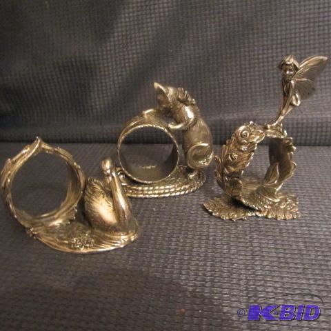 lot 115 image: Reed & Barton Napkin Rings