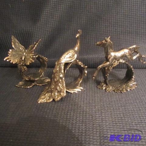 lot 116 image: Reed & Barton Napkin Rings