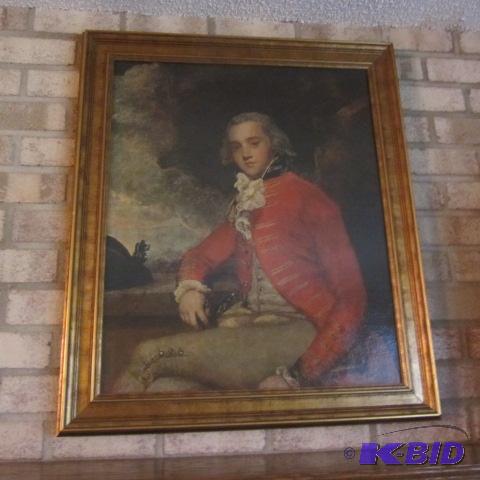 lot 17 image: Captain Bligh on Canvas