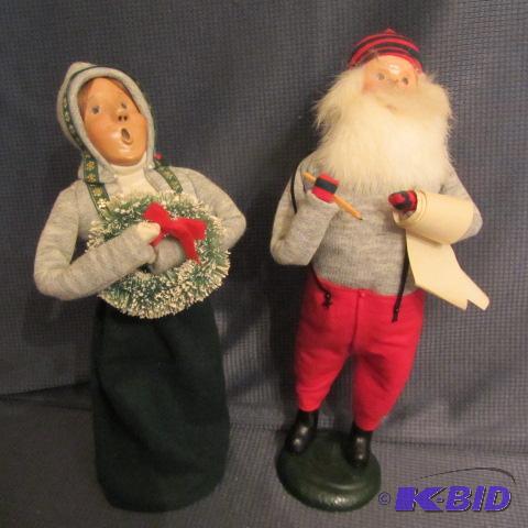 lot 174 image: Carolers, Byers Choice