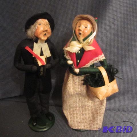 lot 191 image: Carolers, Byers Choice