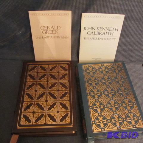 lot 251 image: Leather Bound Franklin Library Books