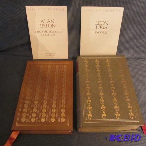 lot 252 image: Leather Bound Franklin Library Books