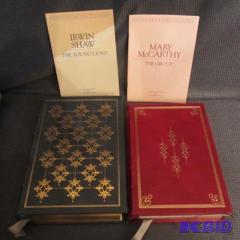 lot 255 image: Leather Bound Franklin Library Books